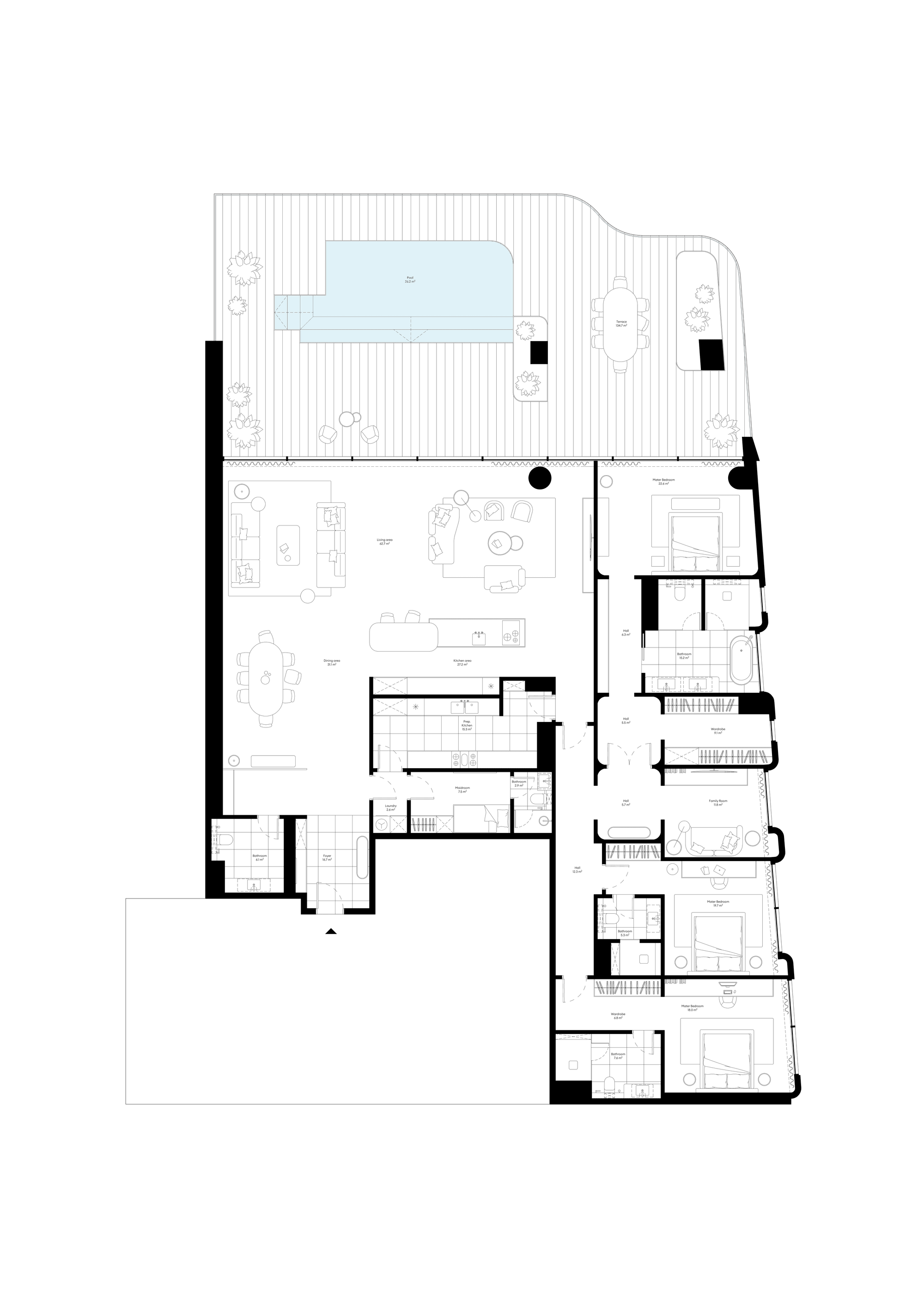 The Alba Residences plan