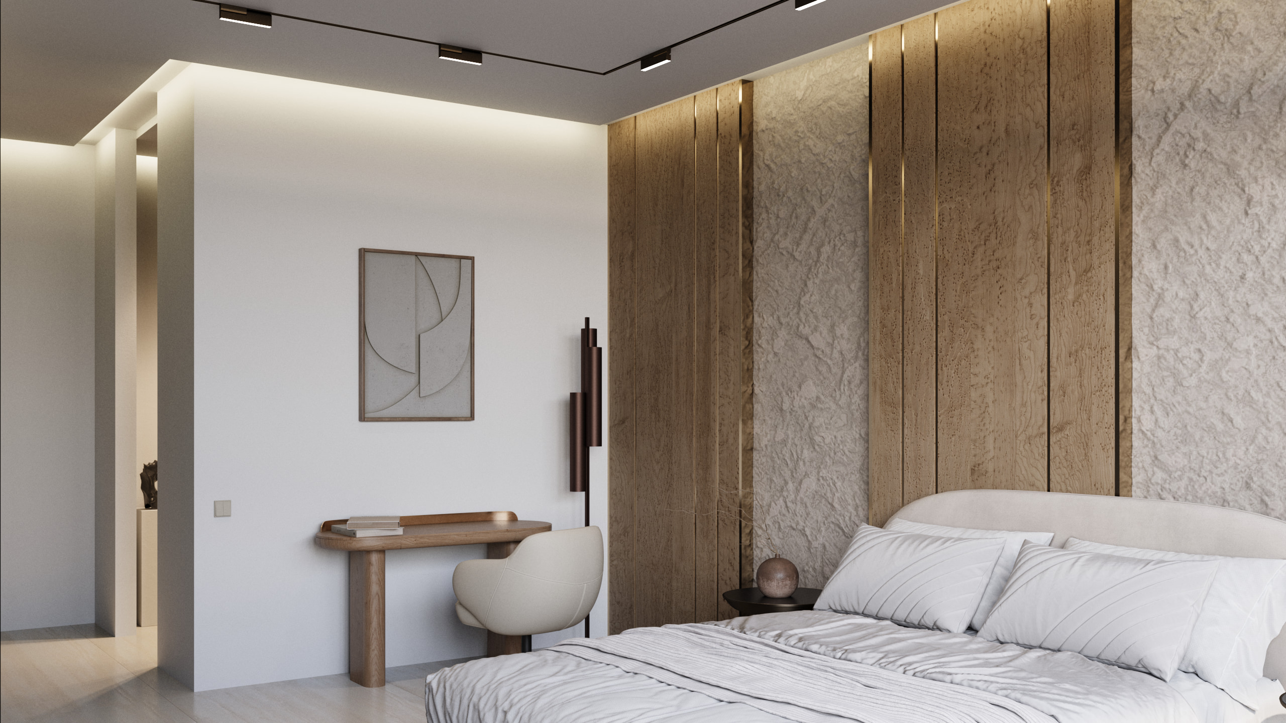 Ocean House bedroom, day view