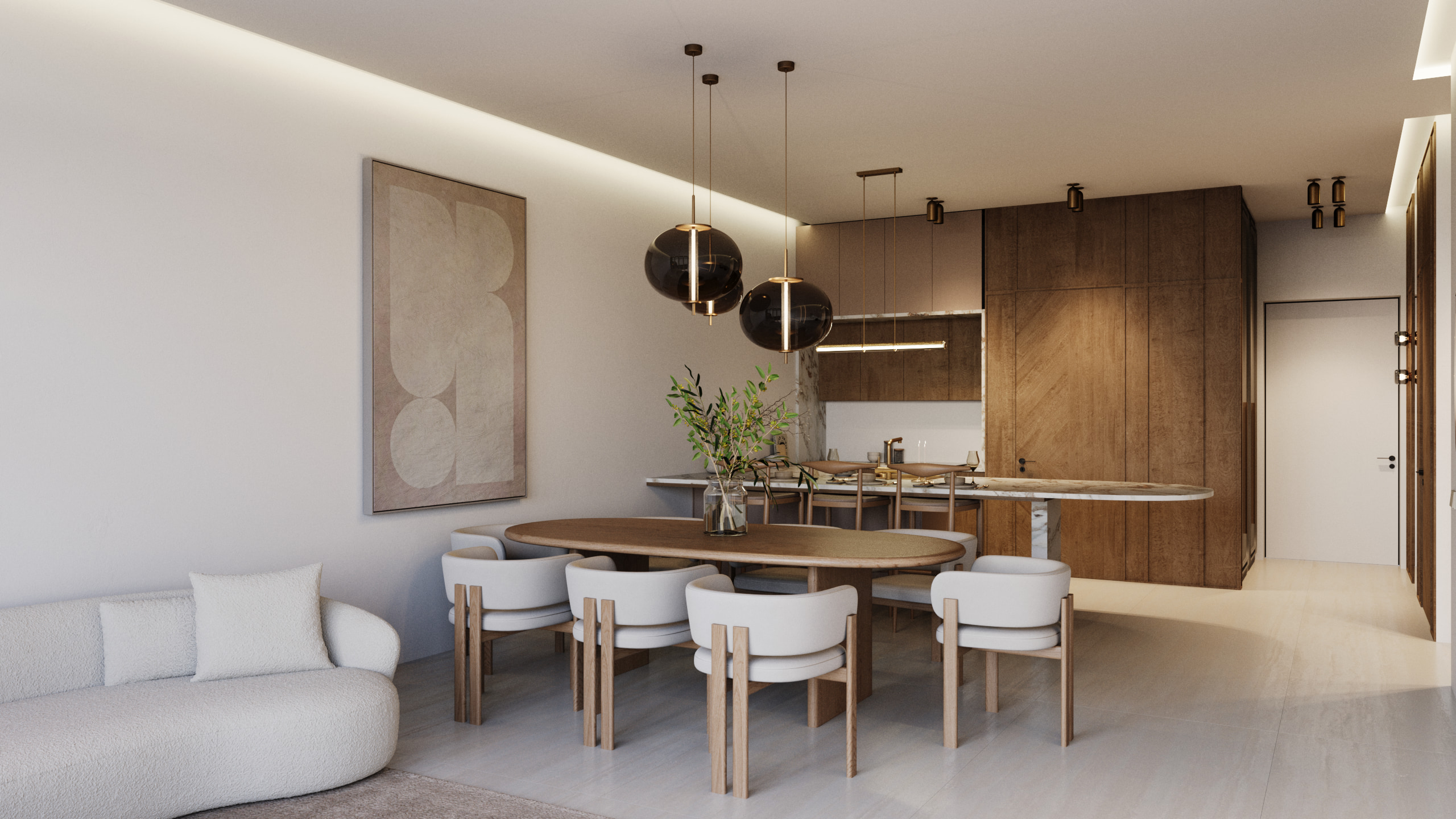 Ocean House dining area, day view