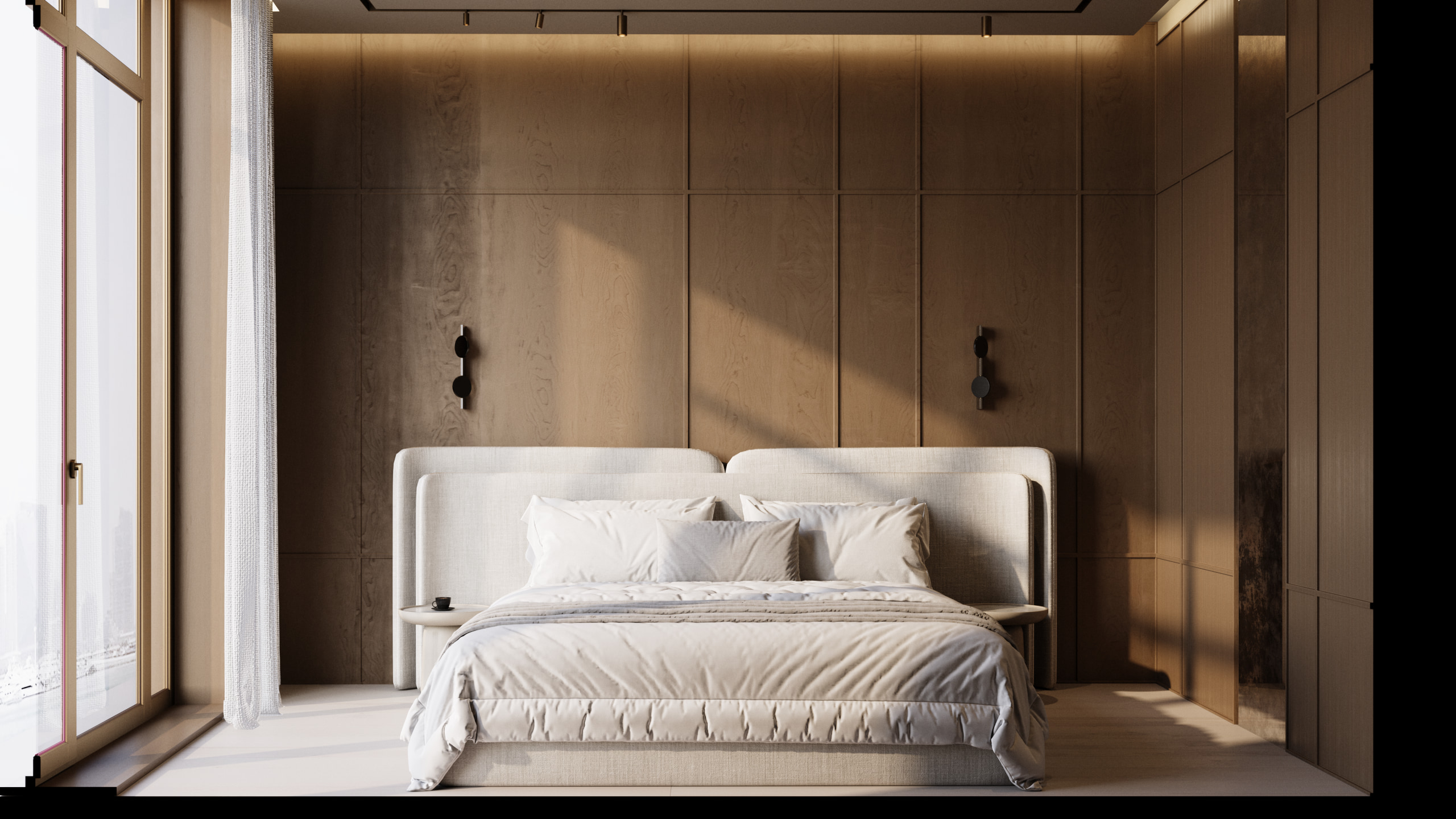 The Alba primary bedroom